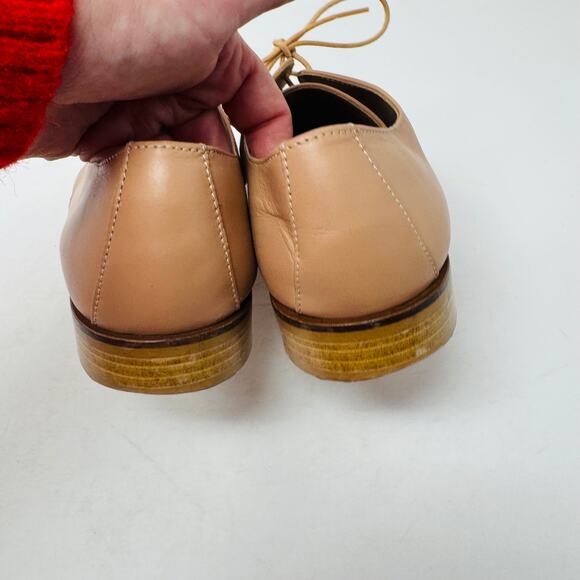 Everlane Tan Leather Sneakers - Picture 10 of 14
